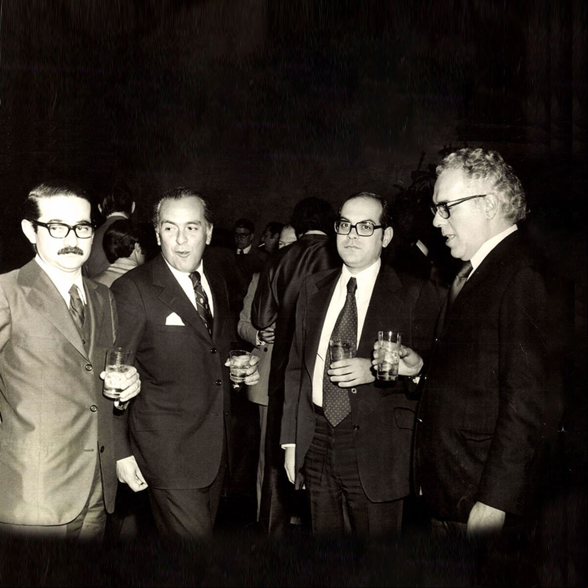 Sócios do Machado Meyer em 1972