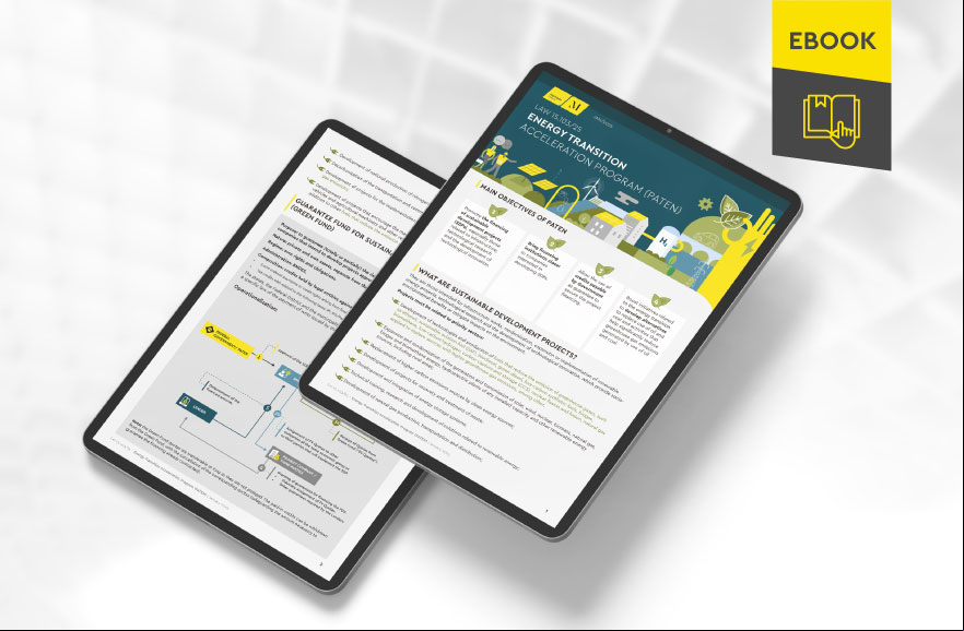 Ebook: Law establishes the Energy Transition Acceleration Program