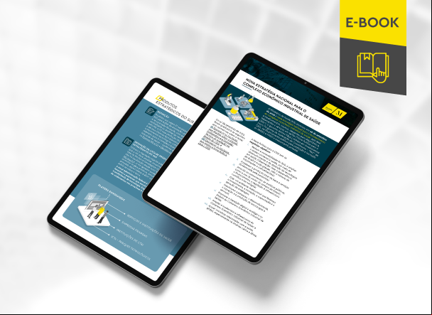 Mockup de tablets refletindo o conteúdo interno do e-book