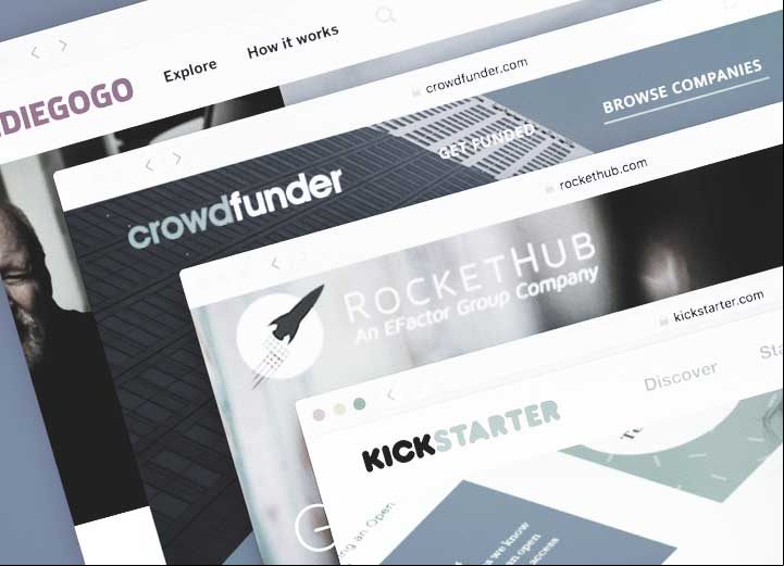 Via crowdfunding