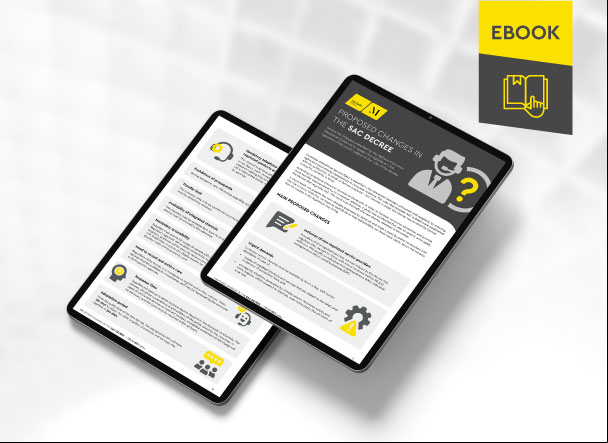 Mockup of tablets reflecting the e-book's internal content