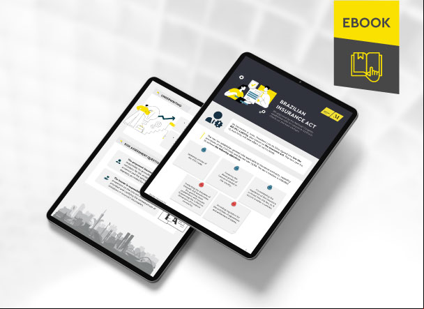 Mockup of tablets reflecting the e-book's internal content