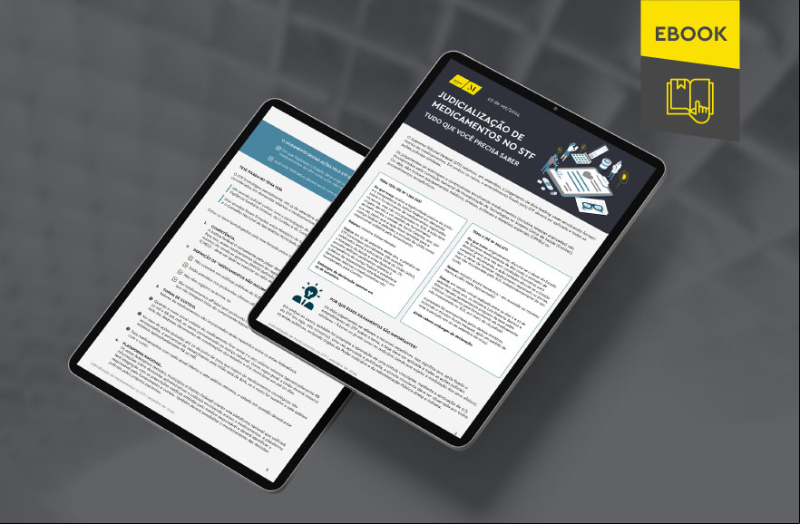 Mockup of tablets reflecting the e-book's internal content